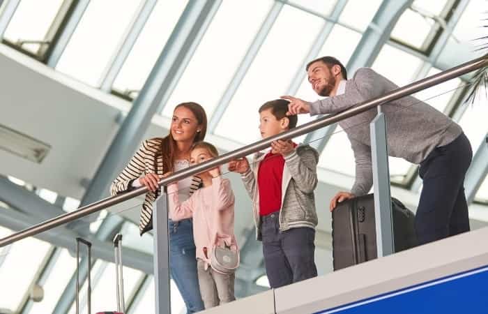 seguridad en el viaje con niños