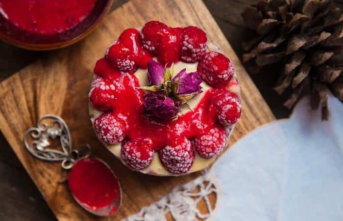 Tarta de crema de queso sin gluten