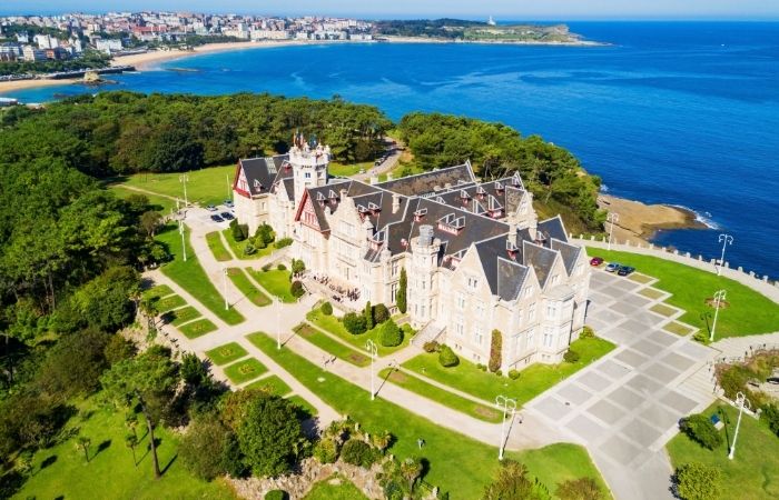 Palacio y Península de La Magdalena en Santander