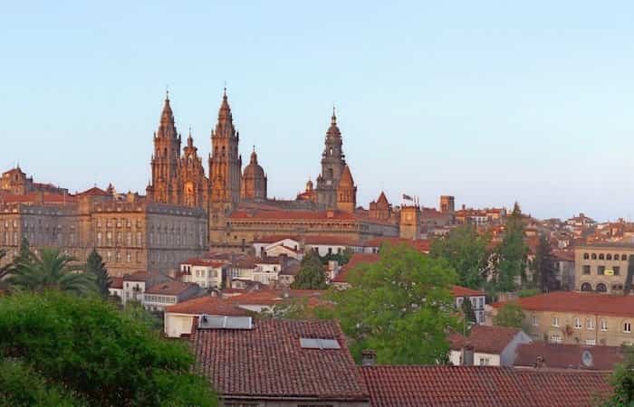 Parque de La Alameda en Santiago de Compostela, A Coruña