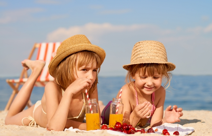 Protección niños verano