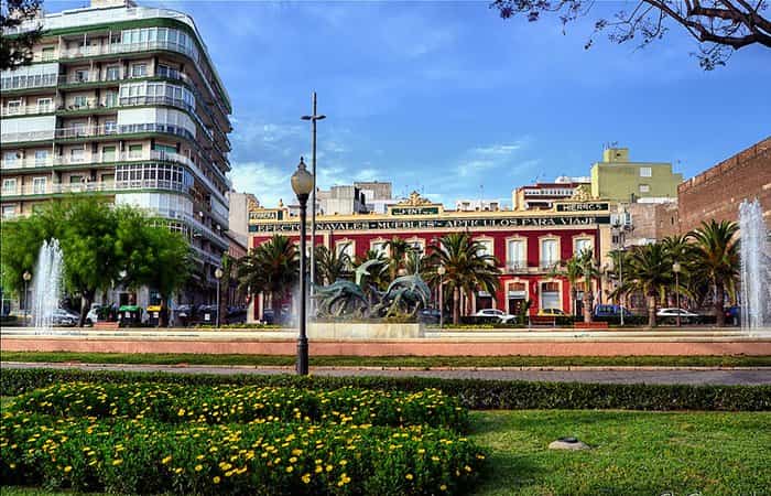 Parque Nicolás Salmerón en Almería