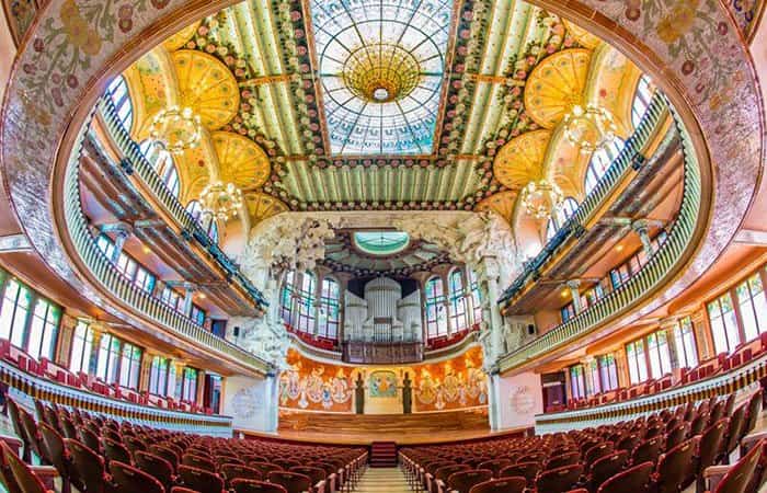 Palau de la Música Catalana en Barcelona