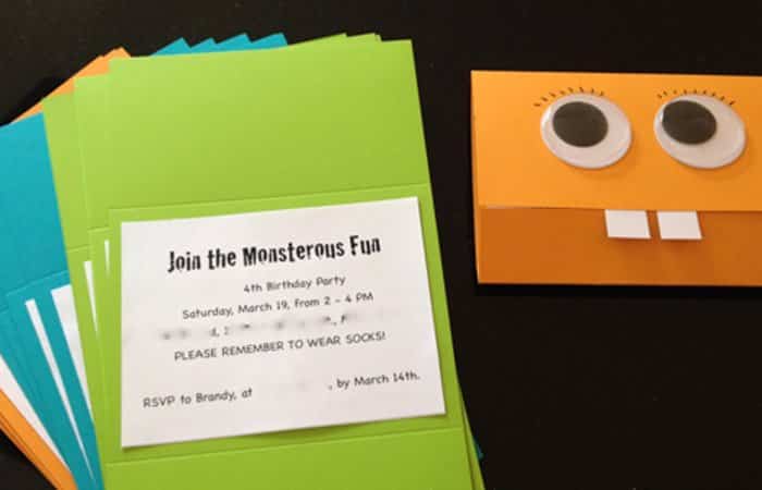 Invitaciones para Halloween monstruos Invitaciones para Halloween monstruos