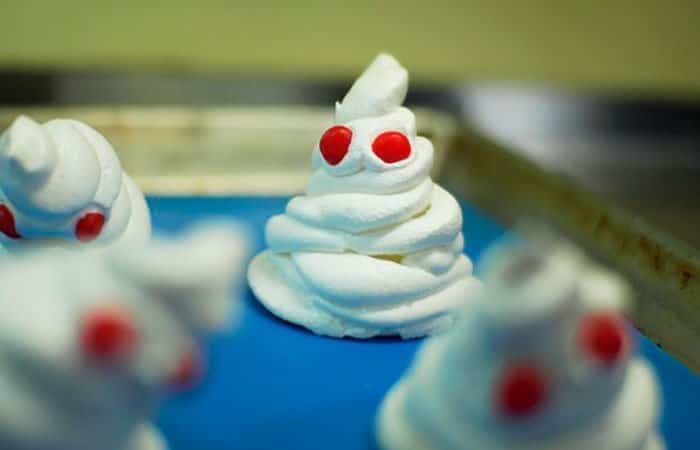 Recetas de fantasmas con merengue Recetas de fantasmas con merengue