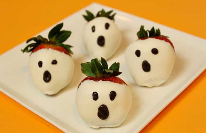 recetas de fantasmas: fresas recetas de fantasmas: fresas