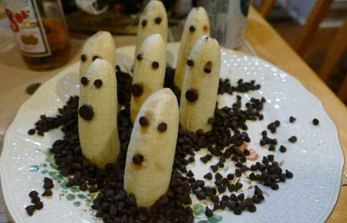 recetas de fantasmas: plátanos recetas de fantasmas: plátanos