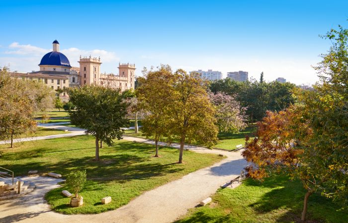 Jardines del Turia en Valencia