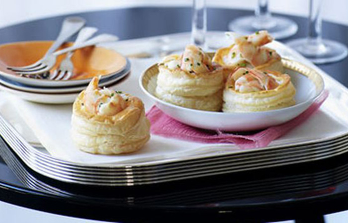 volovanes rellenos con marisco volovanes rellenos con marisco