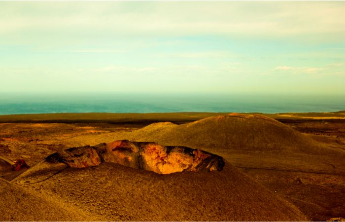 Paisaje volcánico del parque nacional del Timanfaya Parques Nacionales de España: Timanfaya