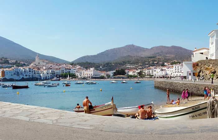 El pueblo pesquero de Cadaqués, en Girona