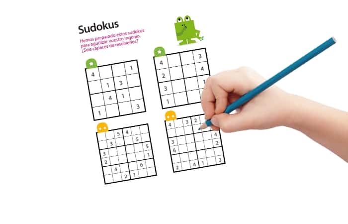 sudokus niños