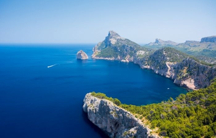 Cabo de Formentor en Mallorca