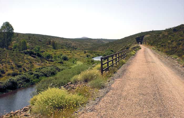 Vía Verde de la Jara en Hoz de Alarcón, Cuenca