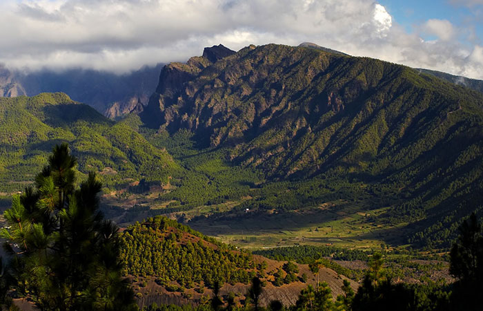 Volcán de San Antonio en La Palma