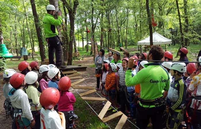 Campo Activo. Parque de multiaventura en La Rioja