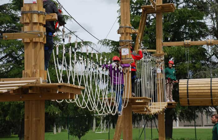 Parque Multiaventura Ojapark en La Rioja