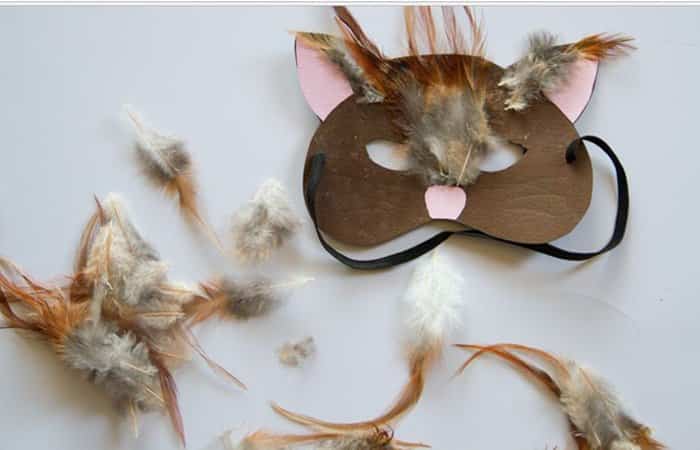 disfraz de gato con plumas disfraz de gato con plumas
