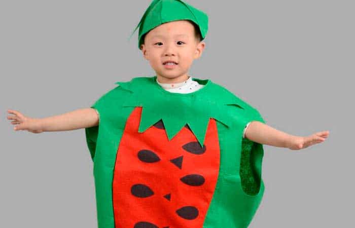 Disfraces de frutas Disfraces de frutas, sandía