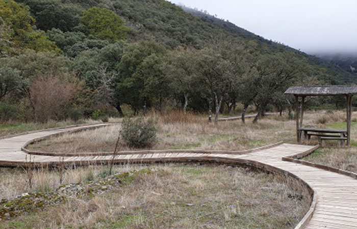 Área Recreativa de la Tabla del Acebo en Navas de Estena, Ciudad Real