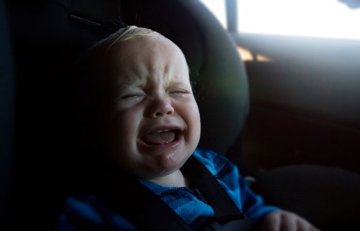 rabietas en el coche