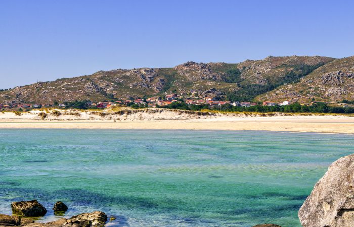 Playa de Carnota en A Coruña