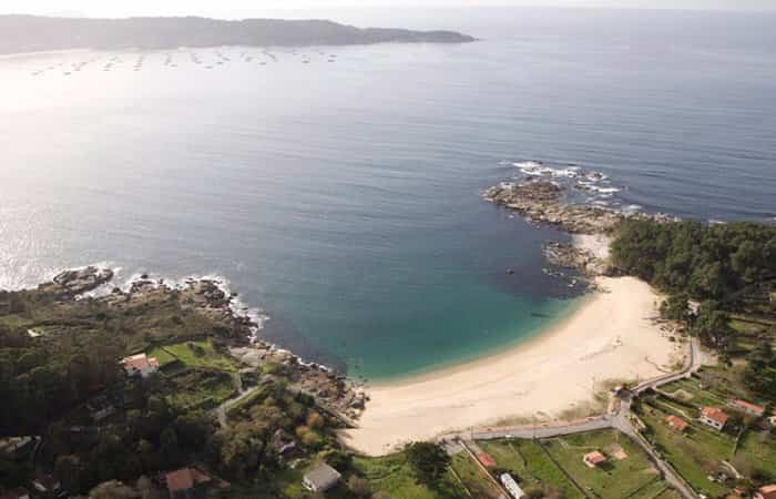 Playa Area de Bon en Bueu, Pontevedra
