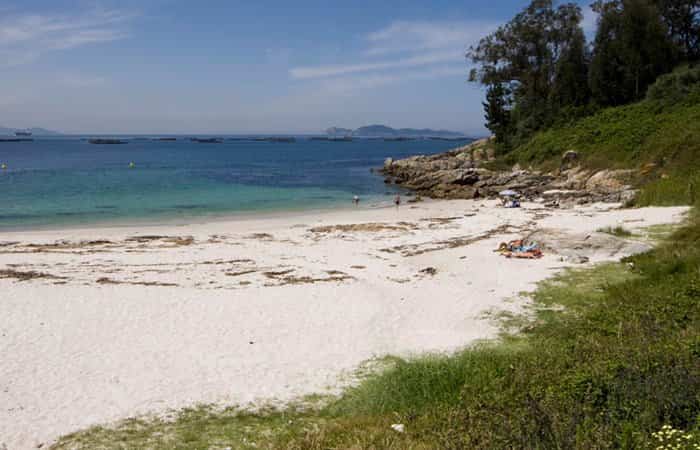 Playa de Areamilla en Cangas de Morrazo, Pontevedra