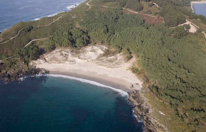 Playa de Melide en Cangas de Morrazo, Pontevedra