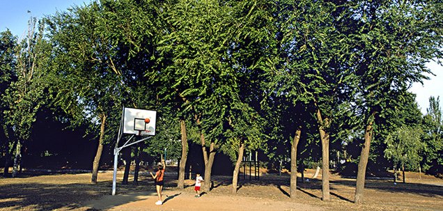 Parc del Besòs, en Sant Adrià del Besòs