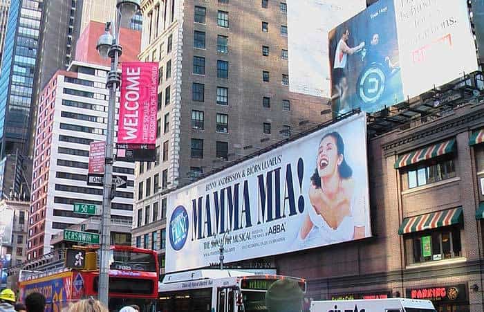 Broadway Broadway en Nueva York