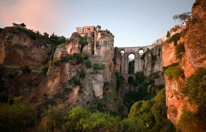 Ronda en Málaga