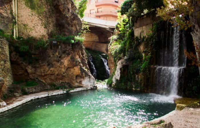Charco de Las Canales en Letur, Albacete