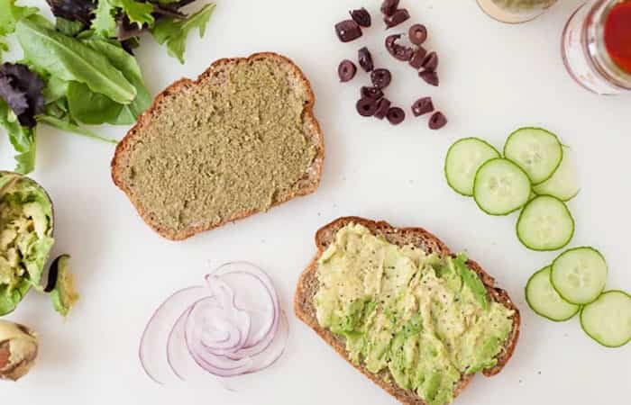 Sándwiches de aguacate: foto e los ingredientes utilizados