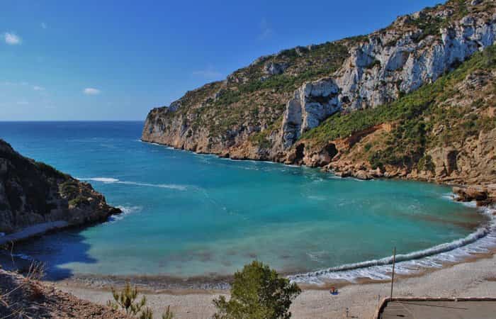 Cala de la Granadella en Jávea, Alicante