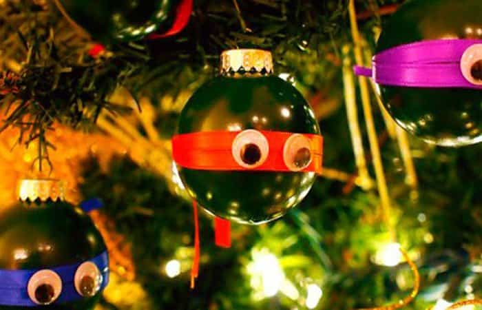 manualidades navideñas bolas ninja manualidades navideñas para niños