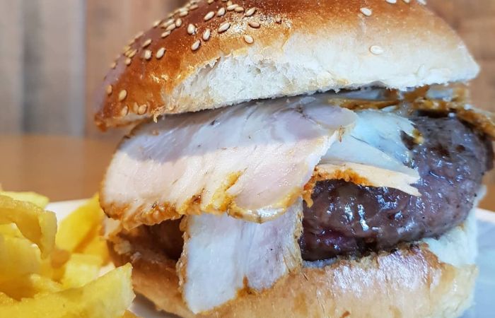 Gobu Burger con beicon Gobu Burger