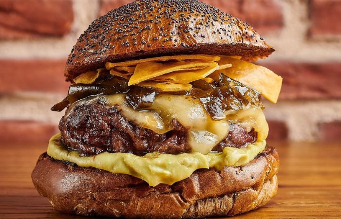 Gran burguer de la bistroteca La Bistroteca
