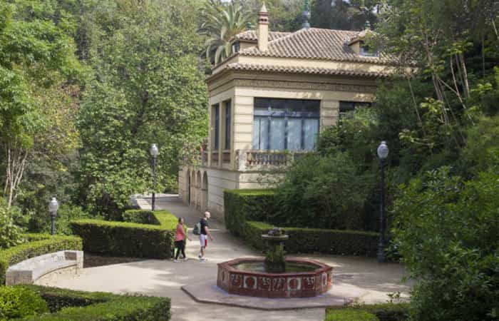 Jardines de Laribal en Barcelona