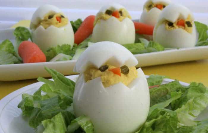Recetas de pascua, huevos rellenos Recetas de pascua, huevos rellenos
