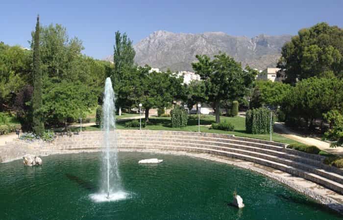 Parque Arroyo de la Represa de Marbella en Málaga