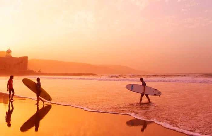 Playa de Las Canteras en Gran Canaria