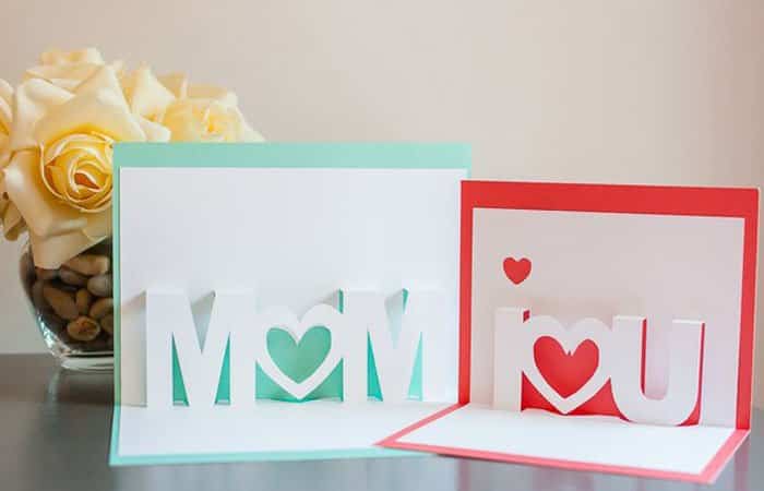 mom | tarjetas fáciles para el Día de la Madre Postal para mamá: tarjetas fáciles para el Día de la Madre