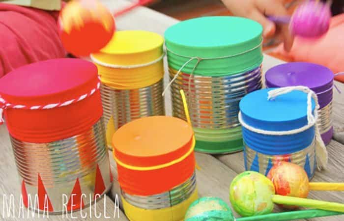 Instrumentos caseros niños Instrumentos caseros para hacer con niños