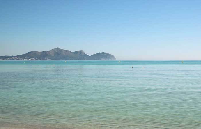 Playa de Muro en Mallorca