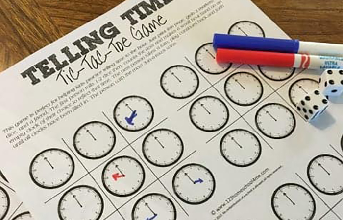 Juego de las horas Juego de las horas