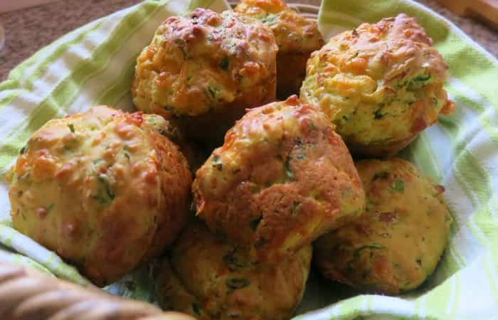 muffins-de-espinacas-y-queso Cocinar con niños: Muffins de espinacas y queso