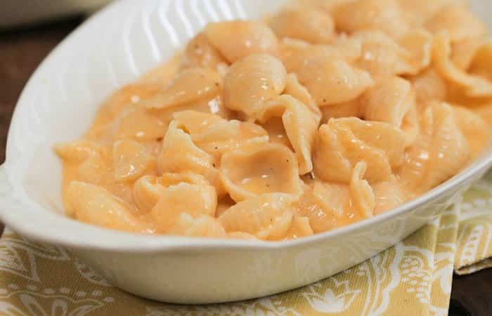 pasta-con-salsa-de-queso Cocinar con niños: Pasta con salsa de queso