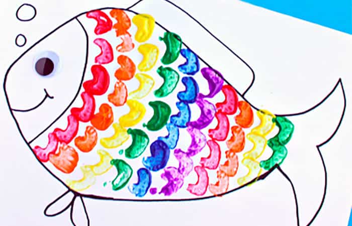 pez-sellos-caseros pez-arco-iris