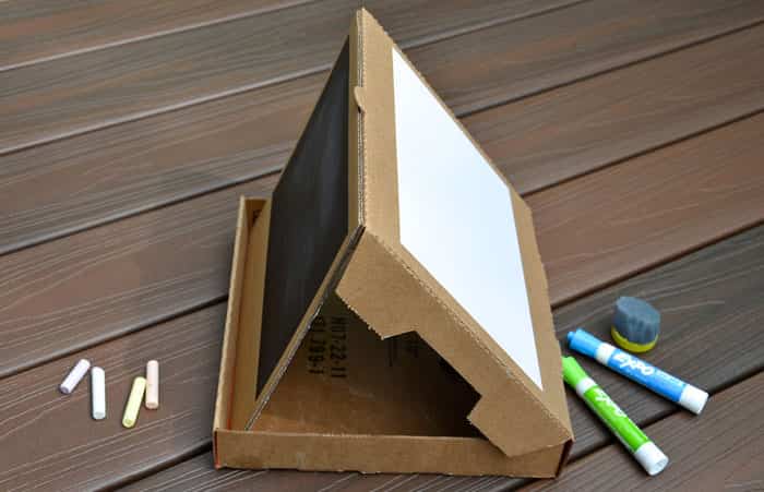 pizarra-caja-pizza cajas de pizza